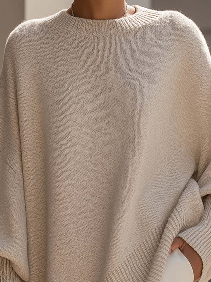 Eulalia | Women's Oversized Wool Blend Sweater