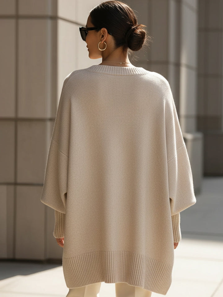 Ottilie | Women's Oversized Wool Blend Sweater