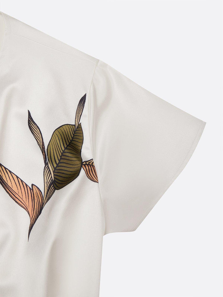 Viviana | Botanical Wrap Midi Dress