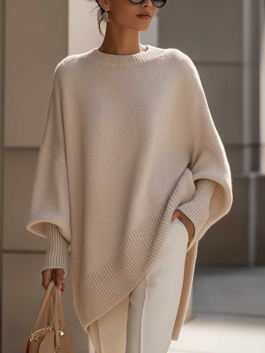 Ottilie | Women's Oversized Wool Blend Sweater