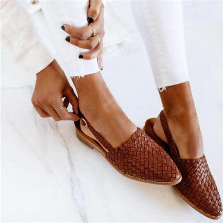 Cecilia | Women's Woven Ballet Flats