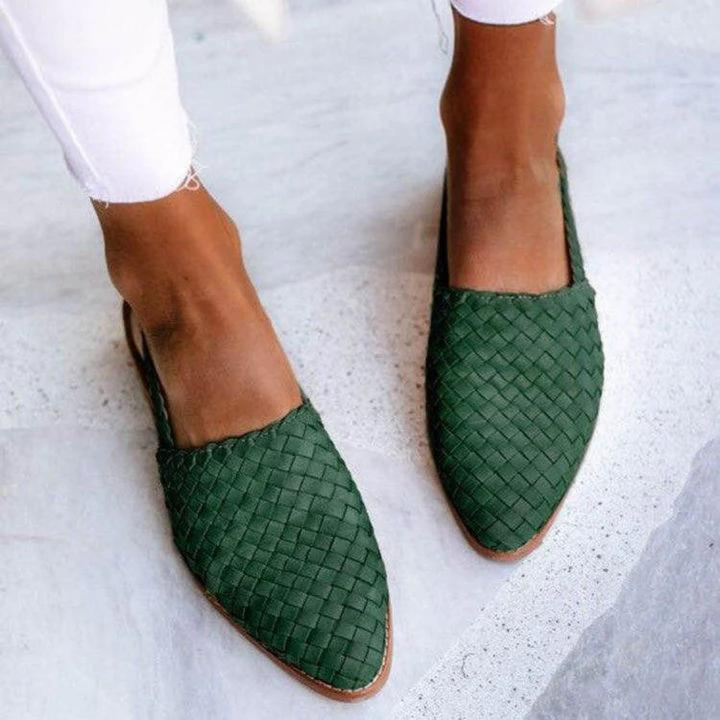 Cecilia | Women's Woven Ballet Flats