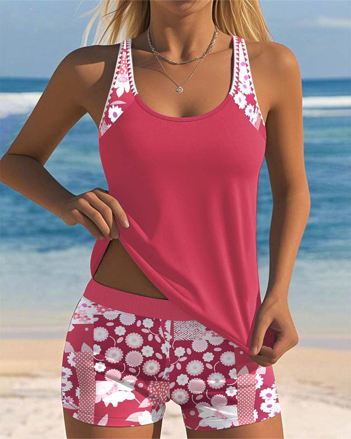 Tamara | Women's Two-Piece Floral Tankini Set