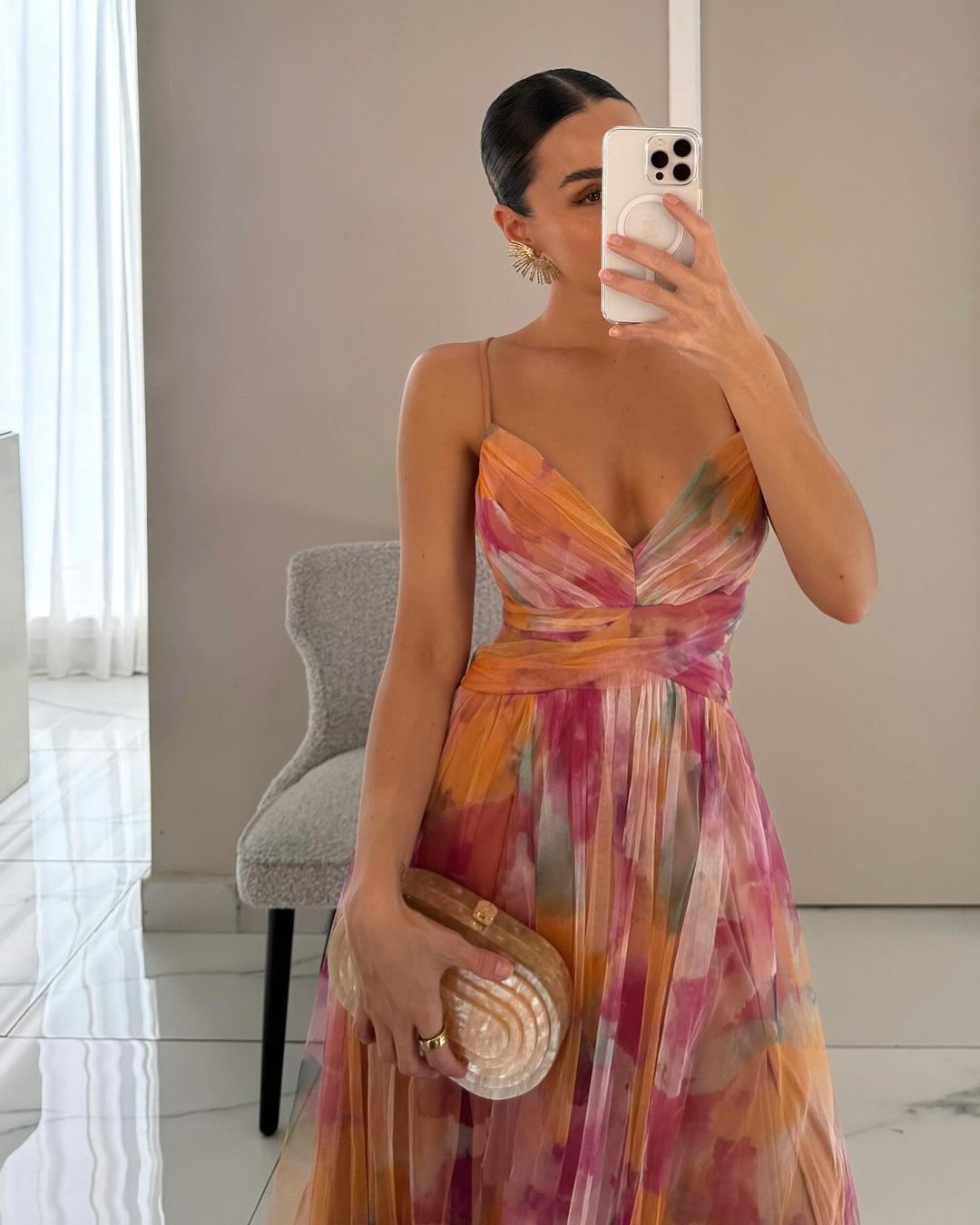 Sabella | Women's Spaghetti Strap Backless Maxi Dress