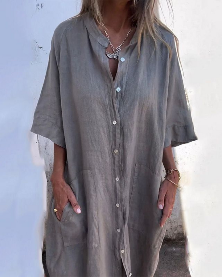 Sienna | Women's Boho Shirt Dress