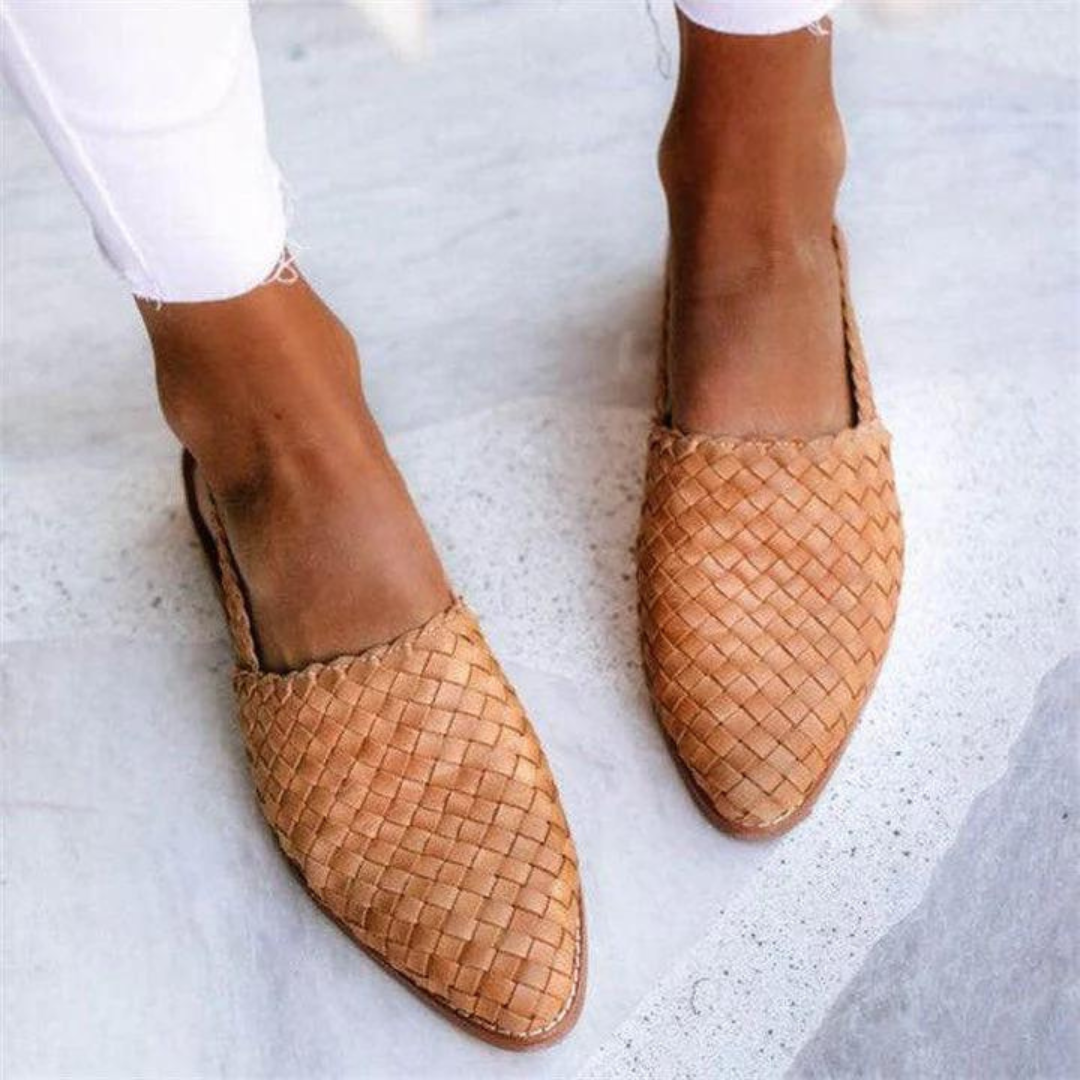 Cecilia | Women's Woven Ballet Flats