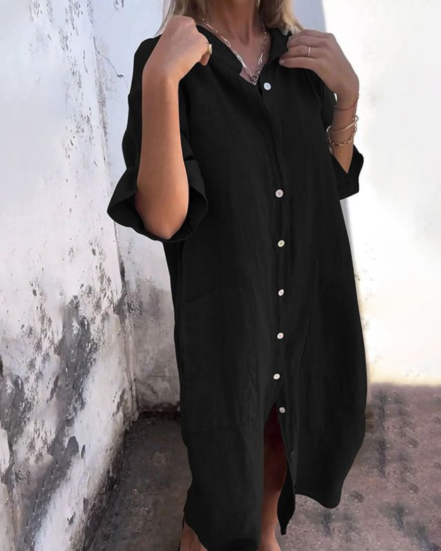 Sienna | Women's Boho Shirt Dress