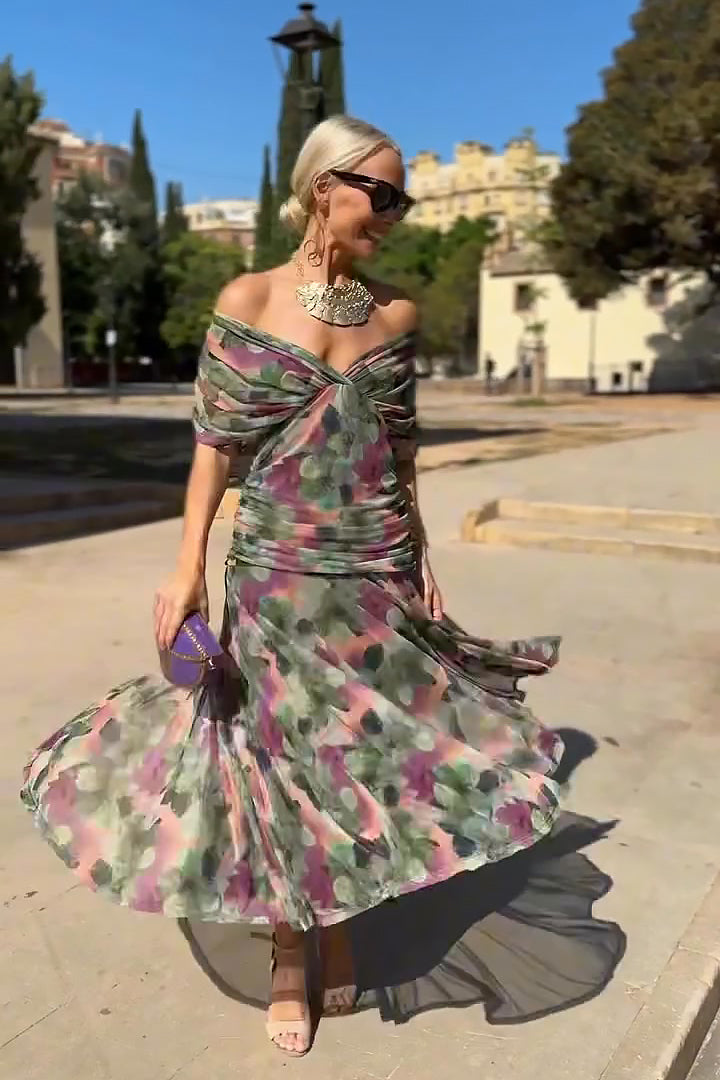 Lily | V-Neck Maxi Dress