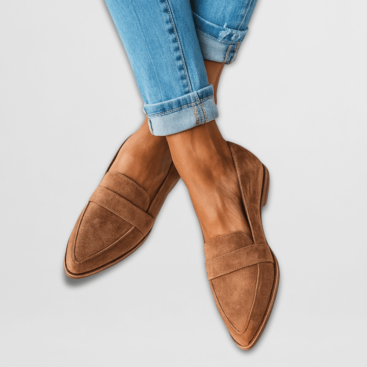 Loretta | Women's Suede Orthopedic Loafers