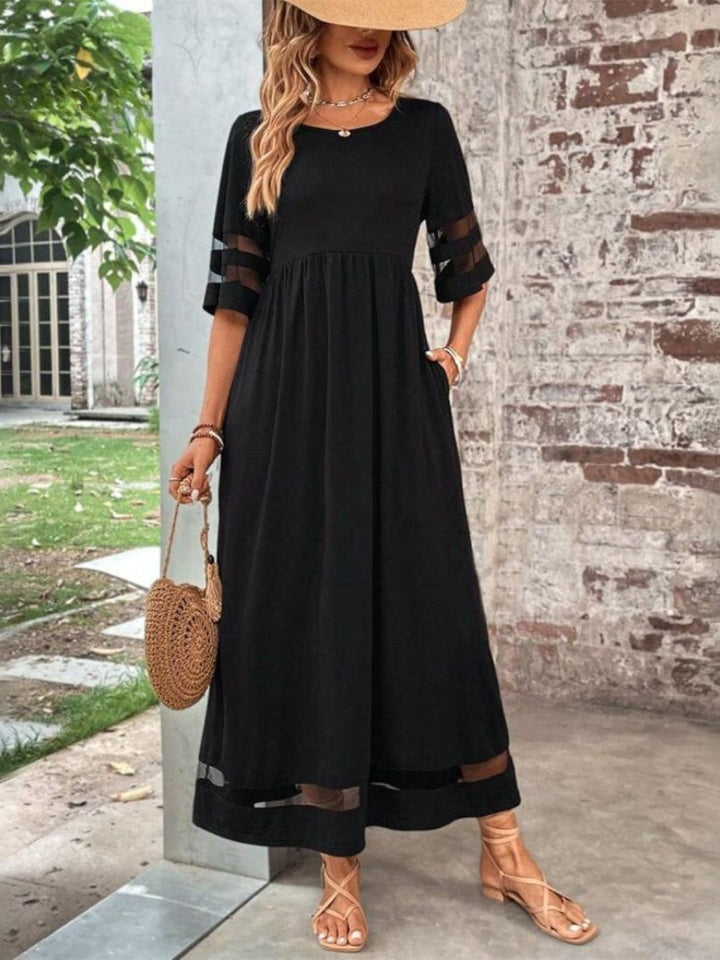 Imogen | Women's Tummy-Flattering Midi Dress