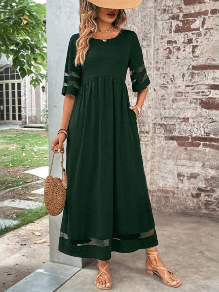 Imogen | Women's Tummy-Flattering Midi Dress