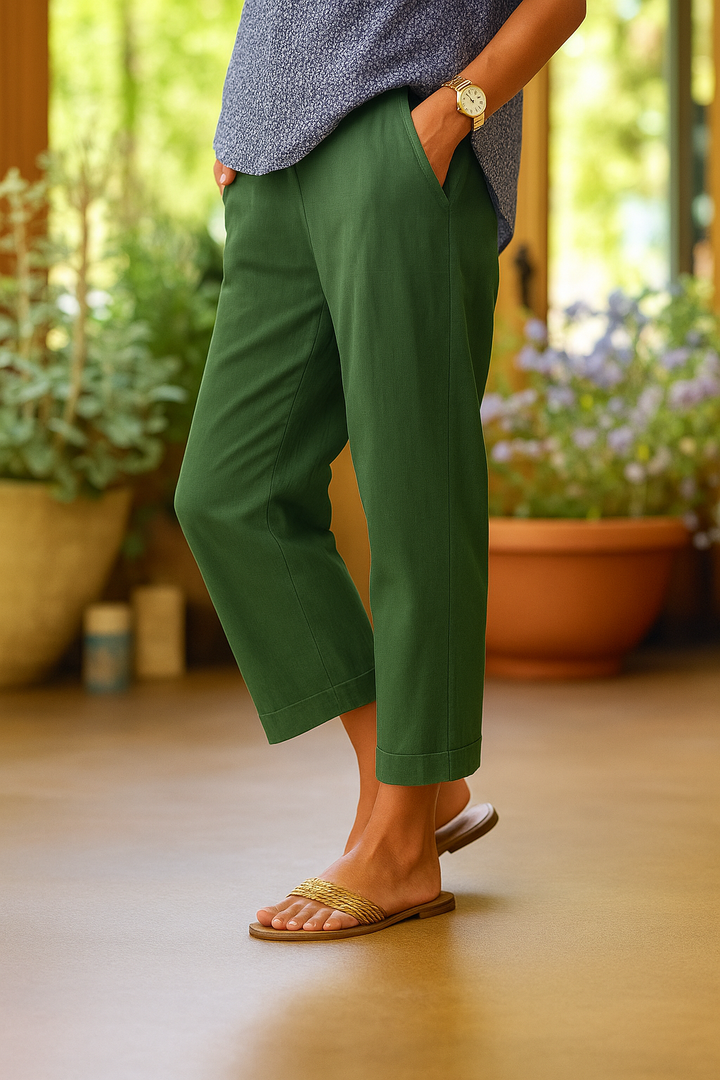Simone | Women's Straight Leg Summer Pants