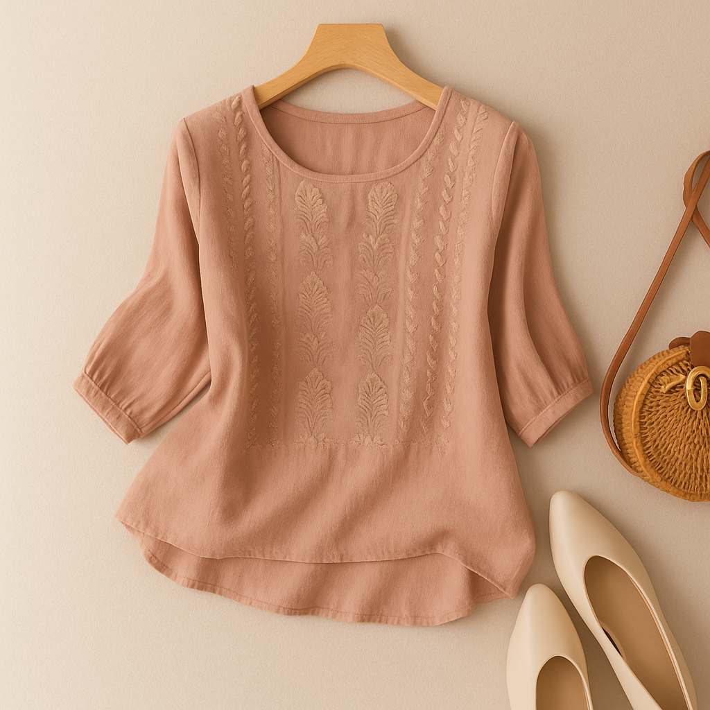 Penny | Women's Embroidered Blouse