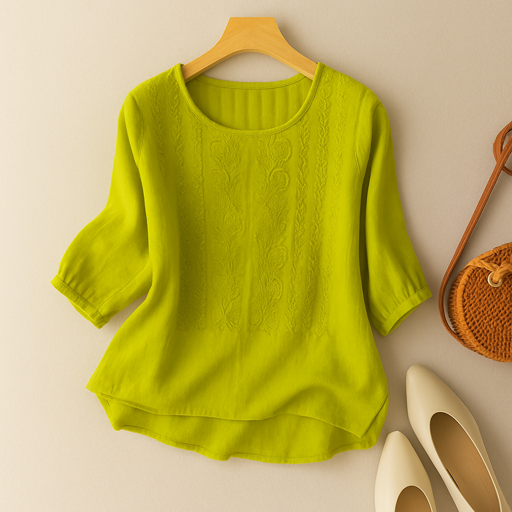 Penny | Women's Embroidered Blouse