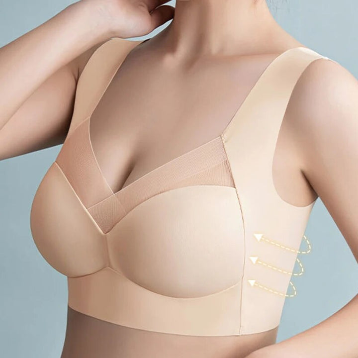 Aubrey | Women's Wireless Shaper Bra with Smoothing Back