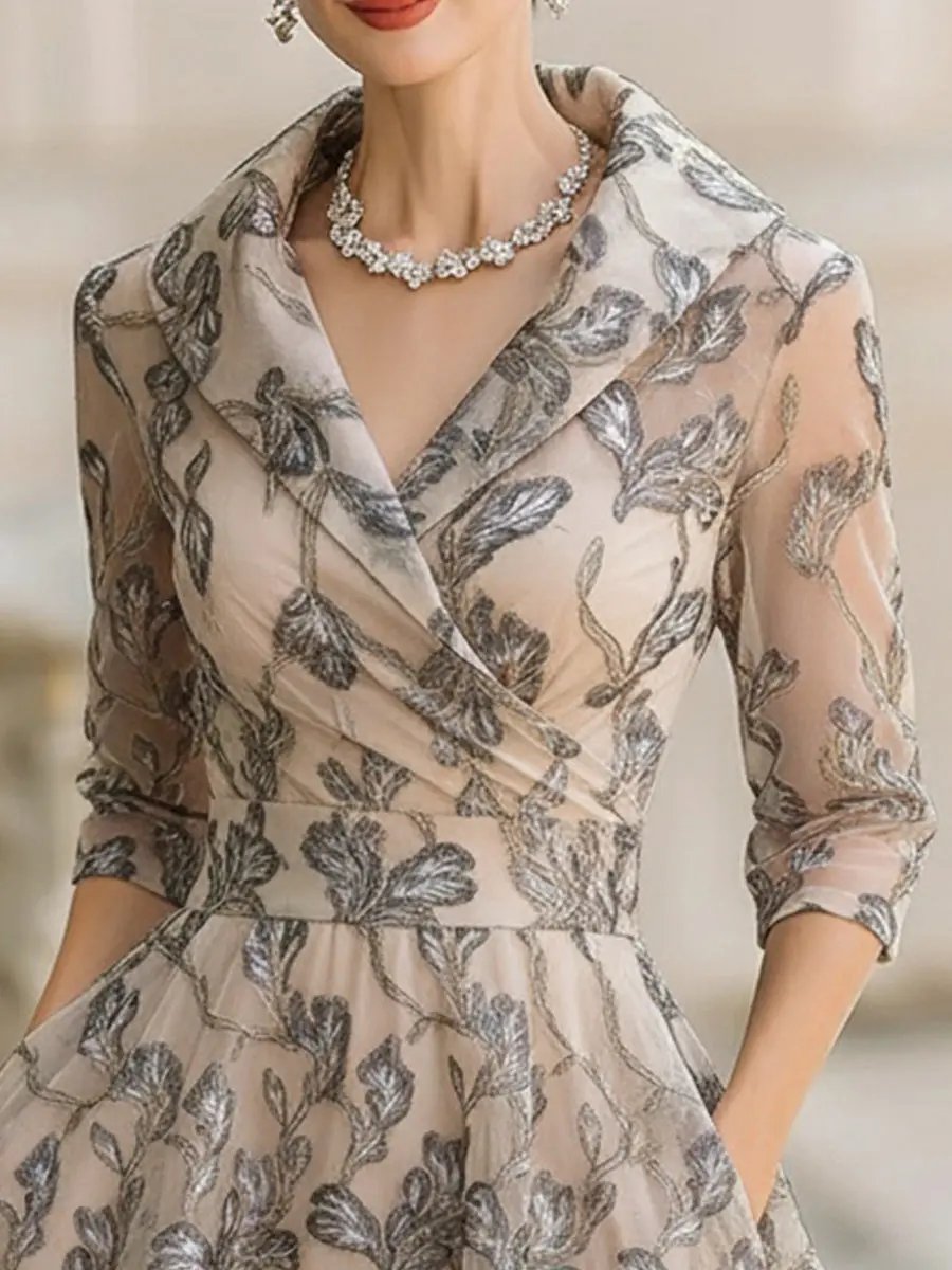 Genevieve | Wedding Guest Wrap Midi Dress