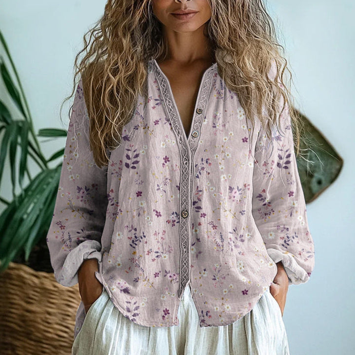 Grace | Relaxed Floral Print Blouse