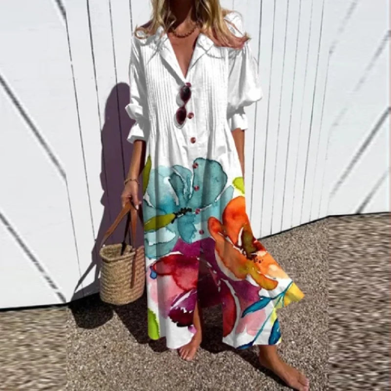 Violet | Women's Bohemian Maxi Dress