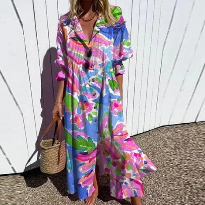Violet | Women's Bohemian Maxi Dress