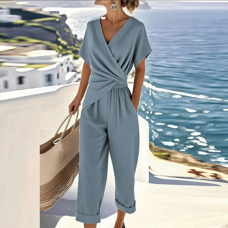 Aubrey | Women's Wrap Two Piece Set