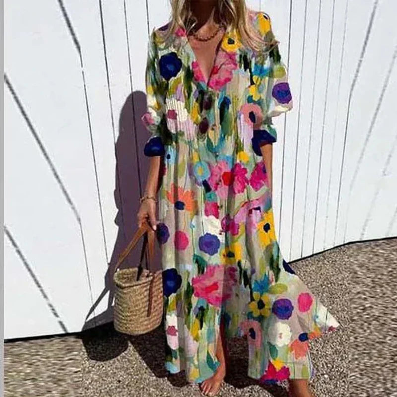 Violet | Women's Bohemian Maxi Dress