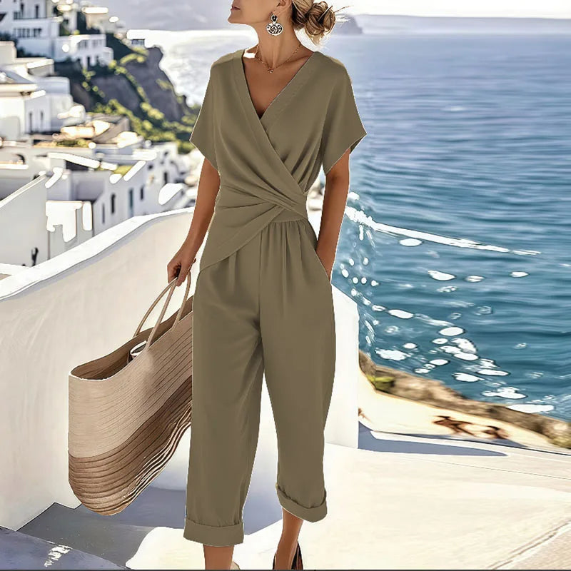 Aubrey | Women's Wrap Two Piece Set
