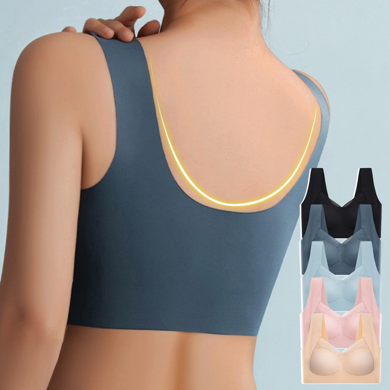 Aubrey | Women's Wireless Shaper Bra with Smoothing Back