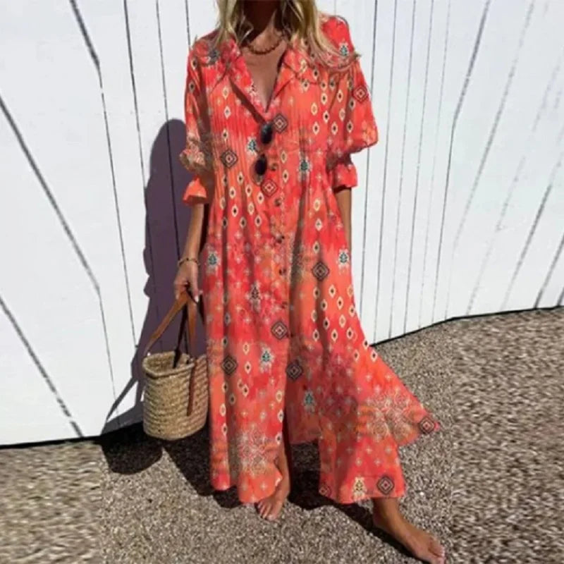 Violet | Women's Bohemian Maxi Dress