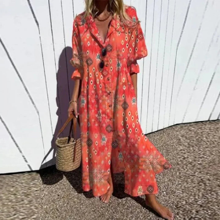 Violet | Women's Bohemian Maxi Dress