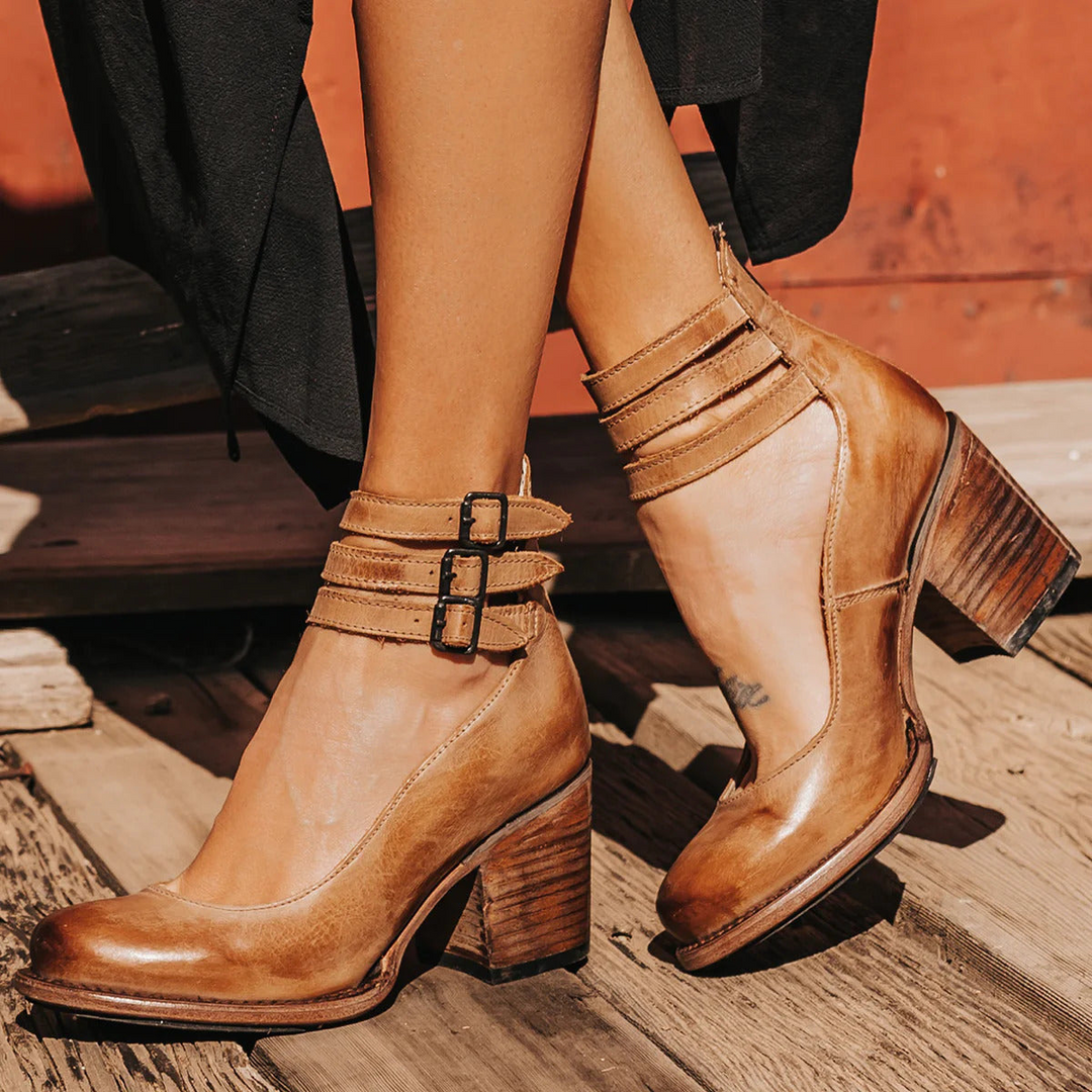 Delaney | Block Heel Sandals