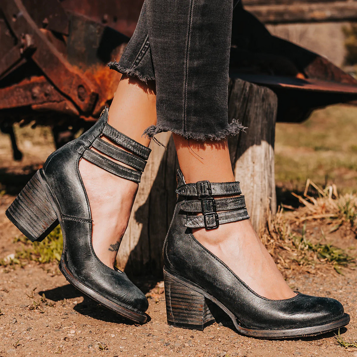Delaney | Block Heel Sandals
