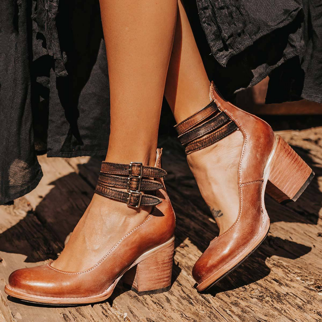 Delaney | Block Heel Sandals
