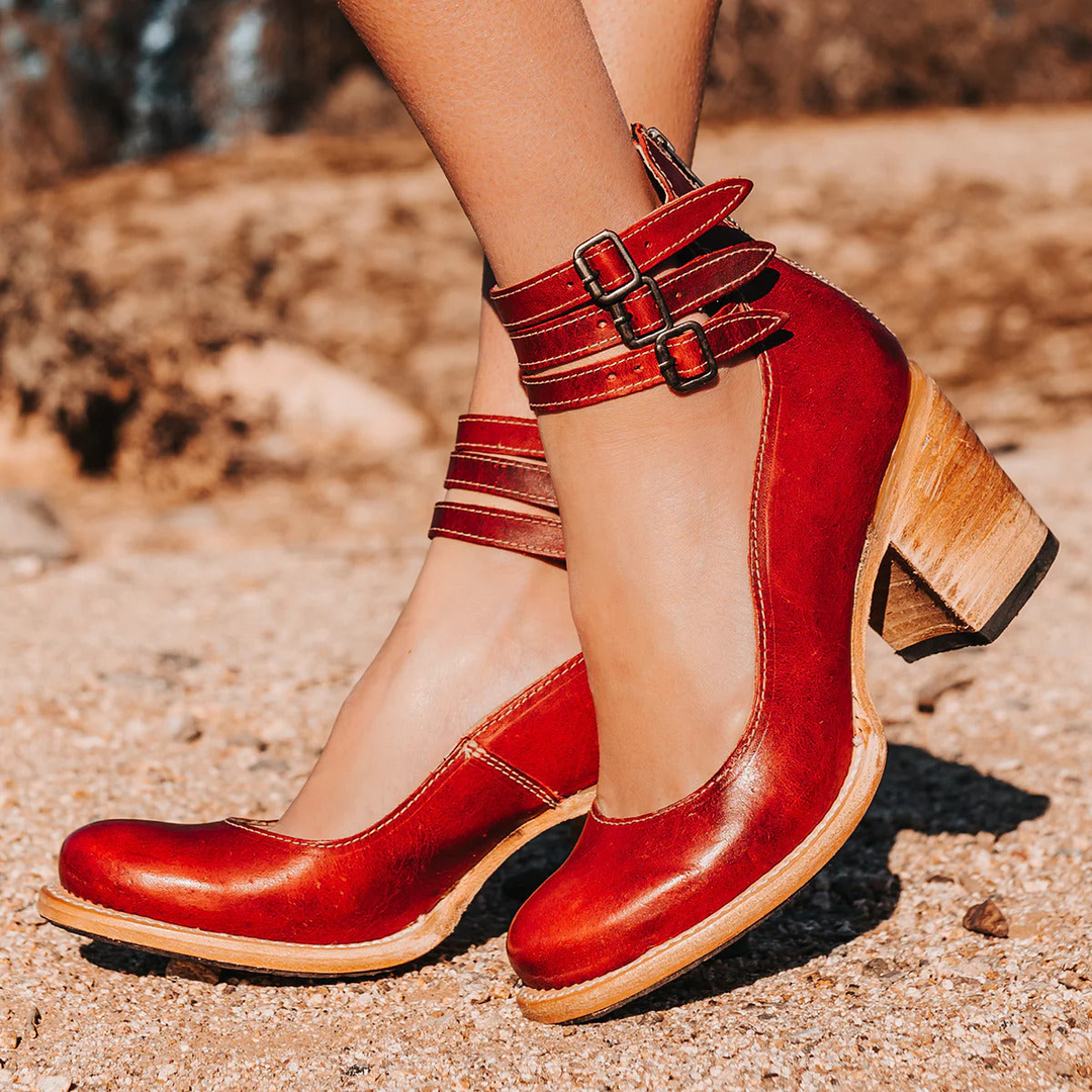 Delaney | Block Heel Sandals