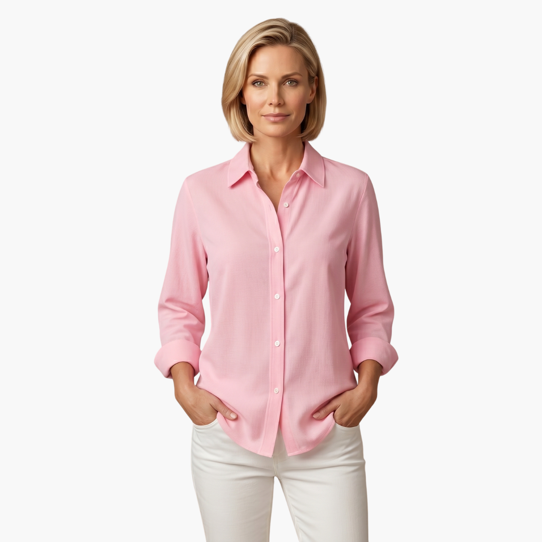 Severine | Women's Collared Button-Down Blouse