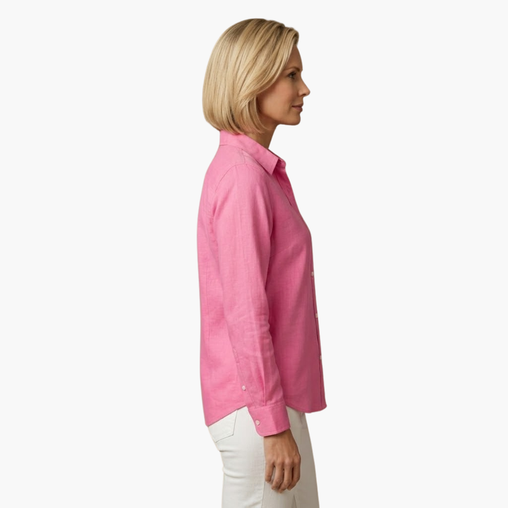Severine | Women's Collared Button-Down Blouse