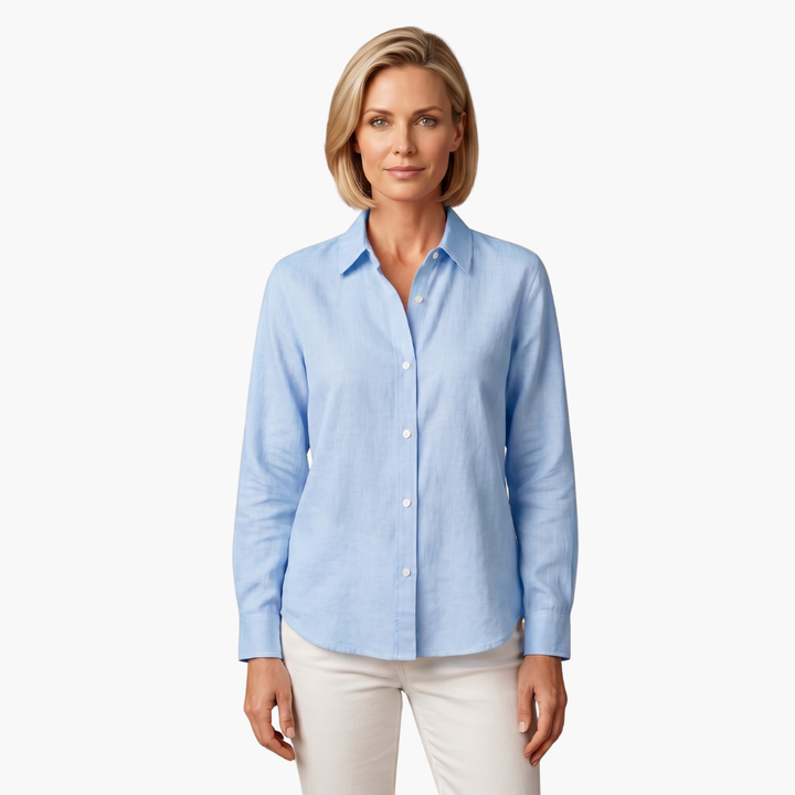 Severine | Women's Collared Button-Down Blouse