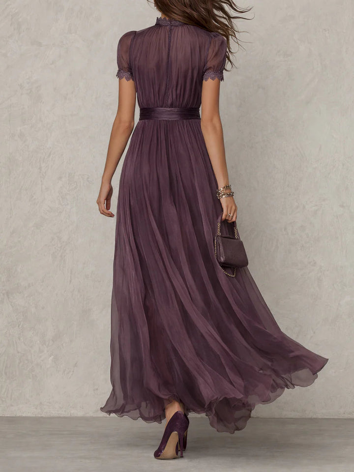 Aurora | Vintage Chiffon Maxi Dress