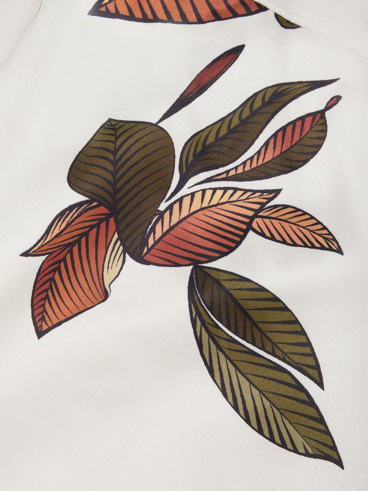 Viviana | Botanical Wrap Midi Dress