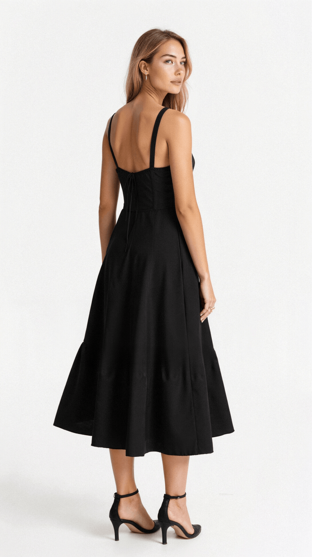Octavia | Wedding Guest Bustier A-Line Maxi Dress
