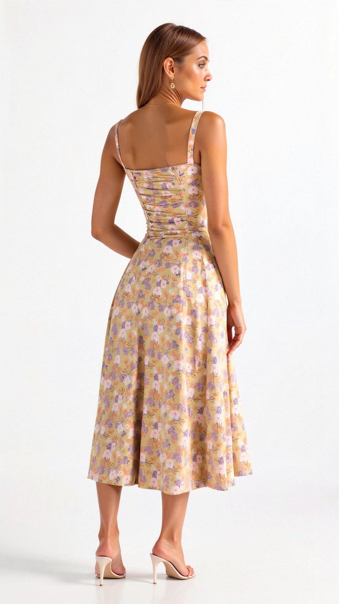 Octavia | Wedding Guest Bustier A-Line Maxi Dress