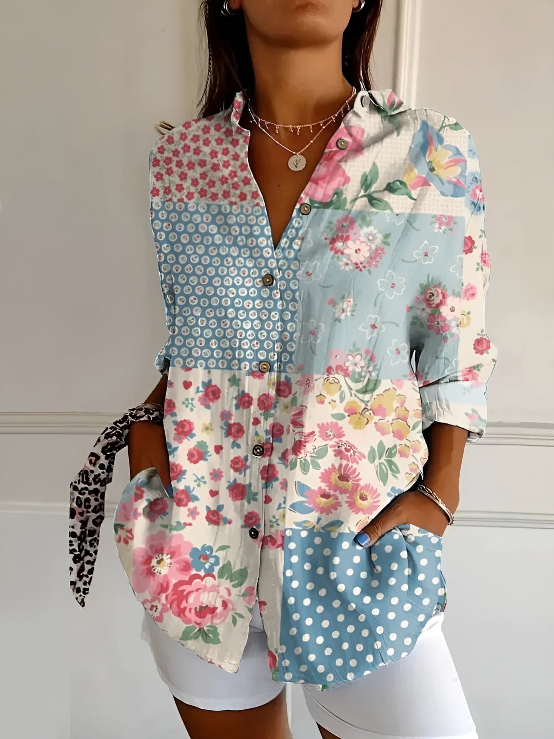 Stella | Women's Printed Blouse
