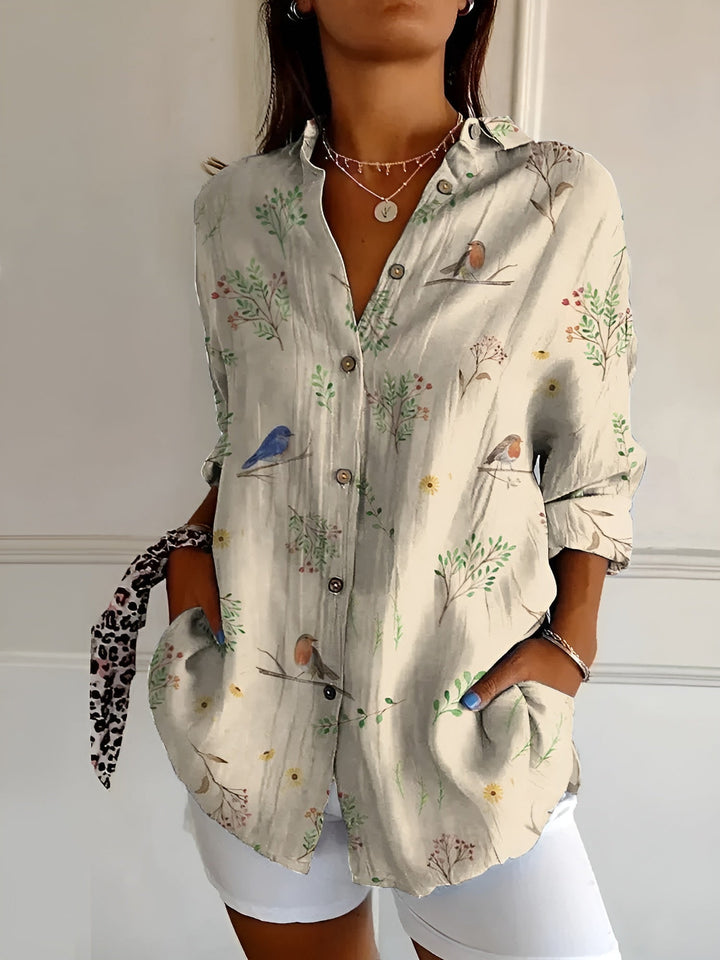 Stella | Women's Printed Blouse