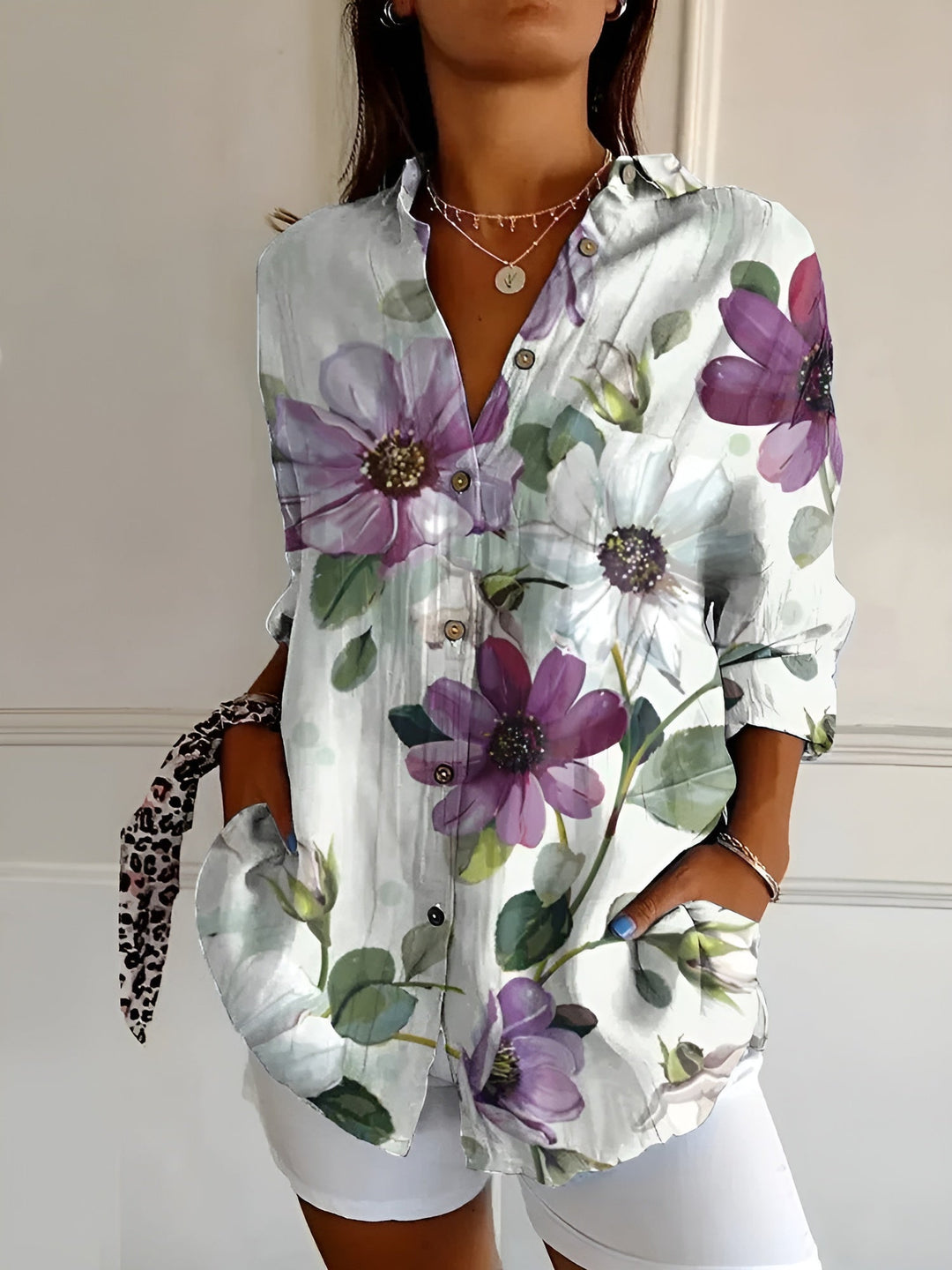 Stella | Women's Printed Blouse
