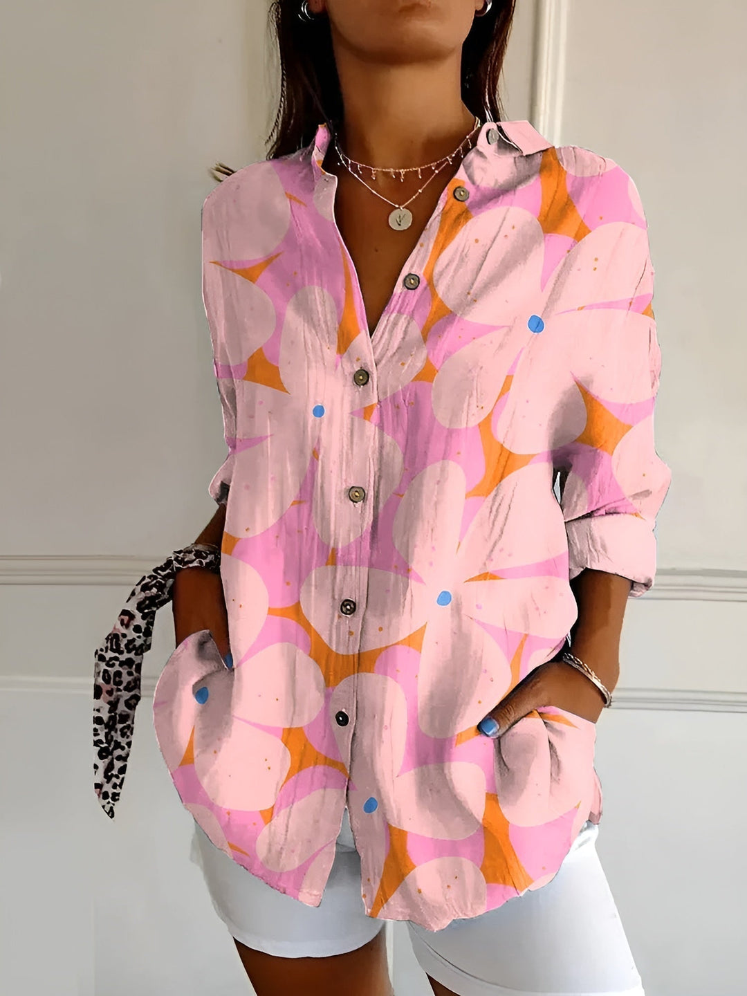 Stella | Women's Printed Blouse