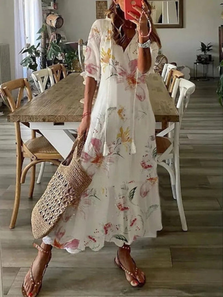 Sienna | Vintage Boho Maxi Dress