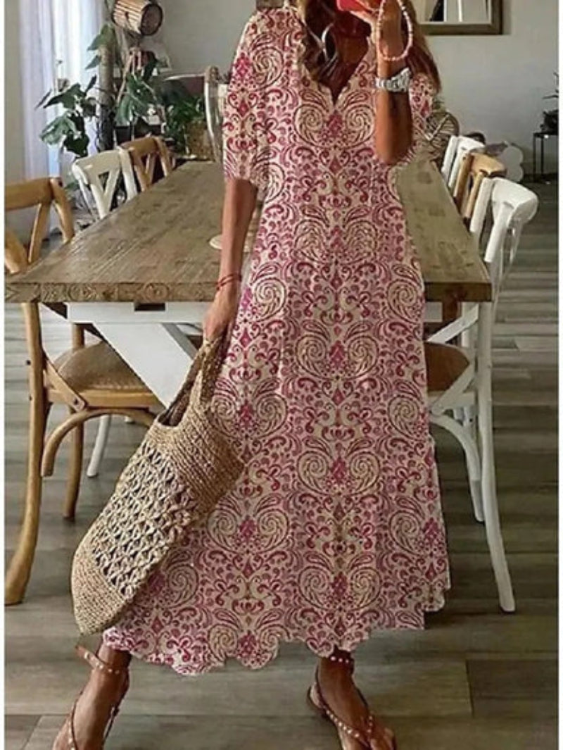 Sienna | Vintage Boho Maxi Dress